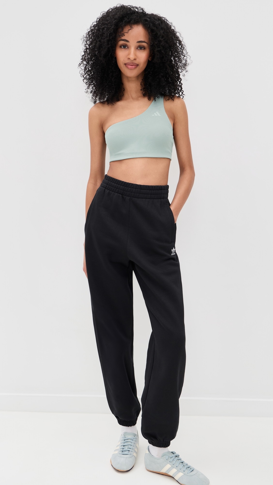 OPT Rib Light Support Bra Wonder Sage