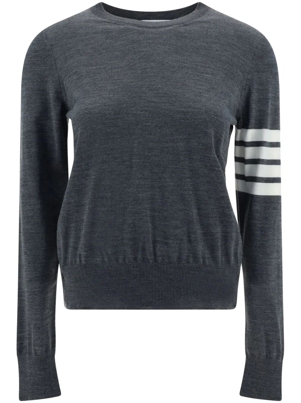 Wool 4-Bar Relaxed Pullover
