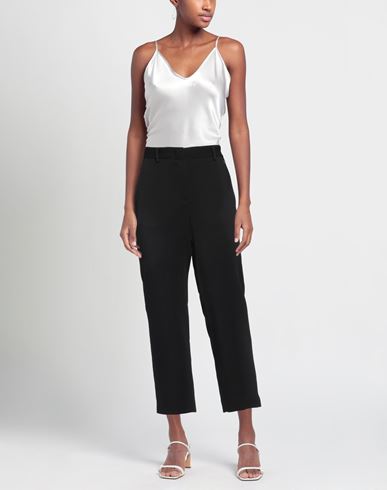 Collection Woman Pants Black Size 6 Viscose, Elastane