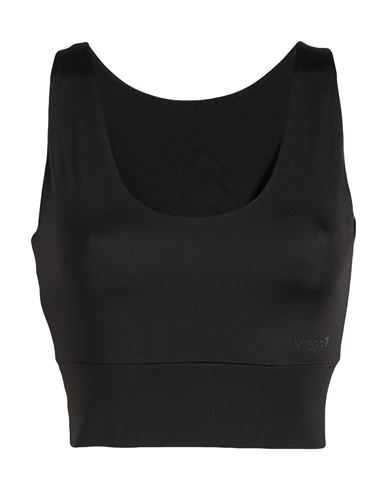 Woman Top Black Size S Polyester, Elastane