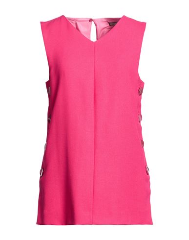 Malìparmi Woman Top Fuchsia Size 6 Polyester, Viscose, Elastane
