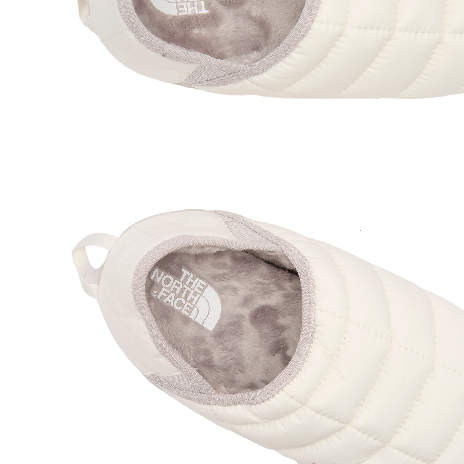 Women's Thermoball Traction Mule in Gardenia White/Silver Grey