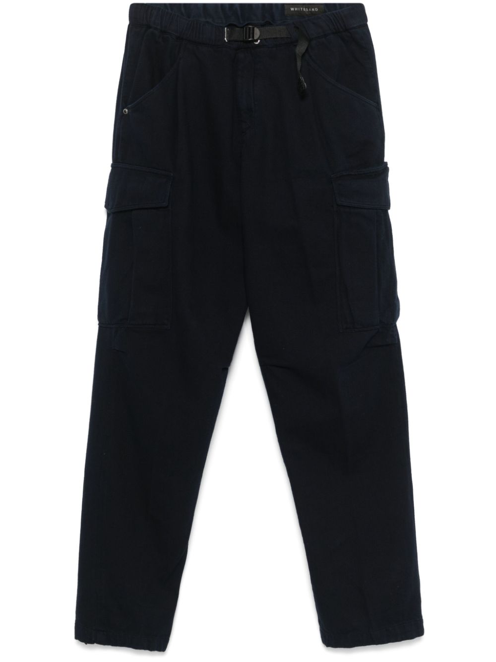 Belted cargo pants - Blue