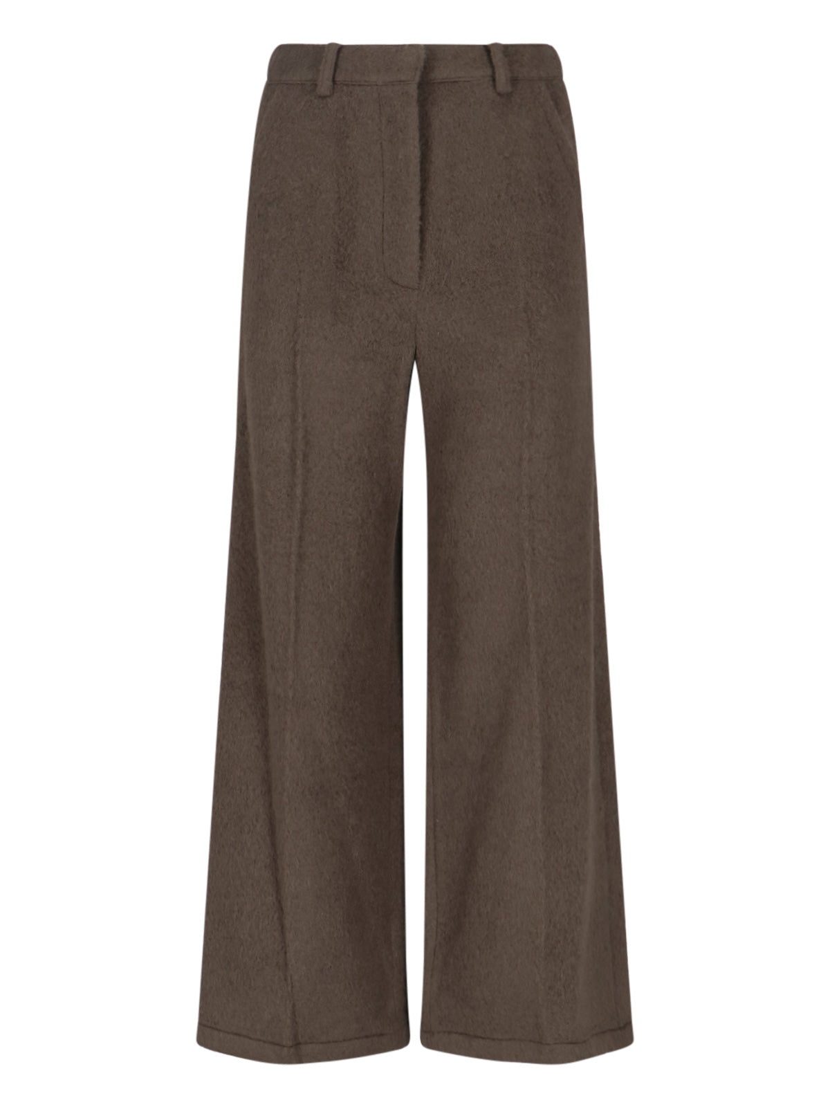 Wool-Alpaca Trousers