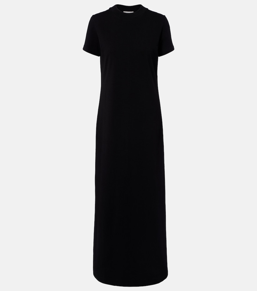 Malo cotton jersey maxi dress