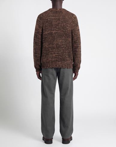 Man Sweater Camel Size 36 Alpaca wool, Synthetic fibers, Baby alpaca wool, Organic cotton, Merino Wool