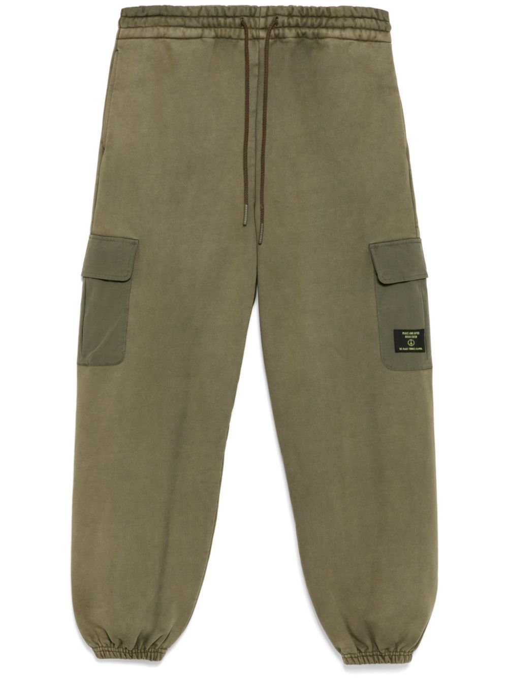 Cargo track pants - Green