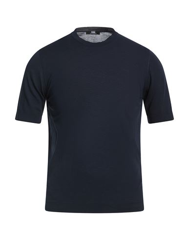 The Fine Essentials Man Sweater Midnight blue Size 36 Sea island cotton