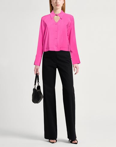 Woman Shirt Fuchsia Size 6 Viscose, Polyester
