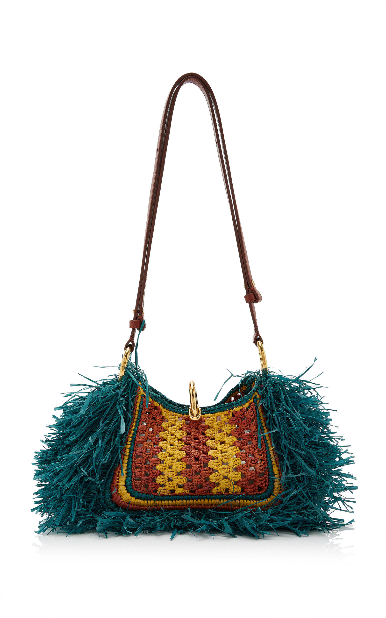 Sac a Main Fringed Raffia Bag - Moda Operandi