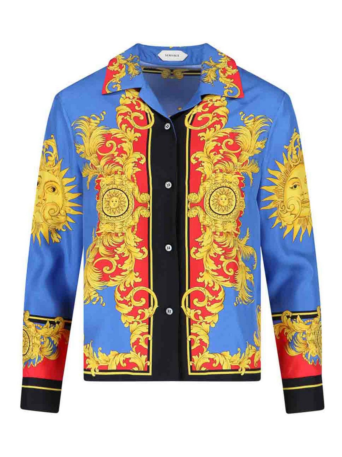 Printed Silk Twill Shirt