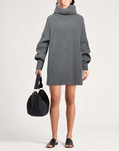 Woman Turtleneck Grey Size XS Virgin Wool