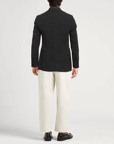 Man Blazer Black Size 40 Wool, Elastane