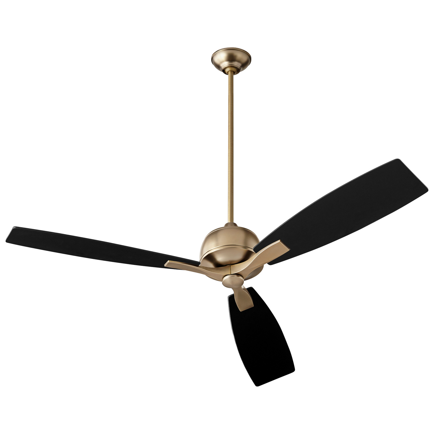 Aged Brass 60"Ceiling Fan from the Juno Collection