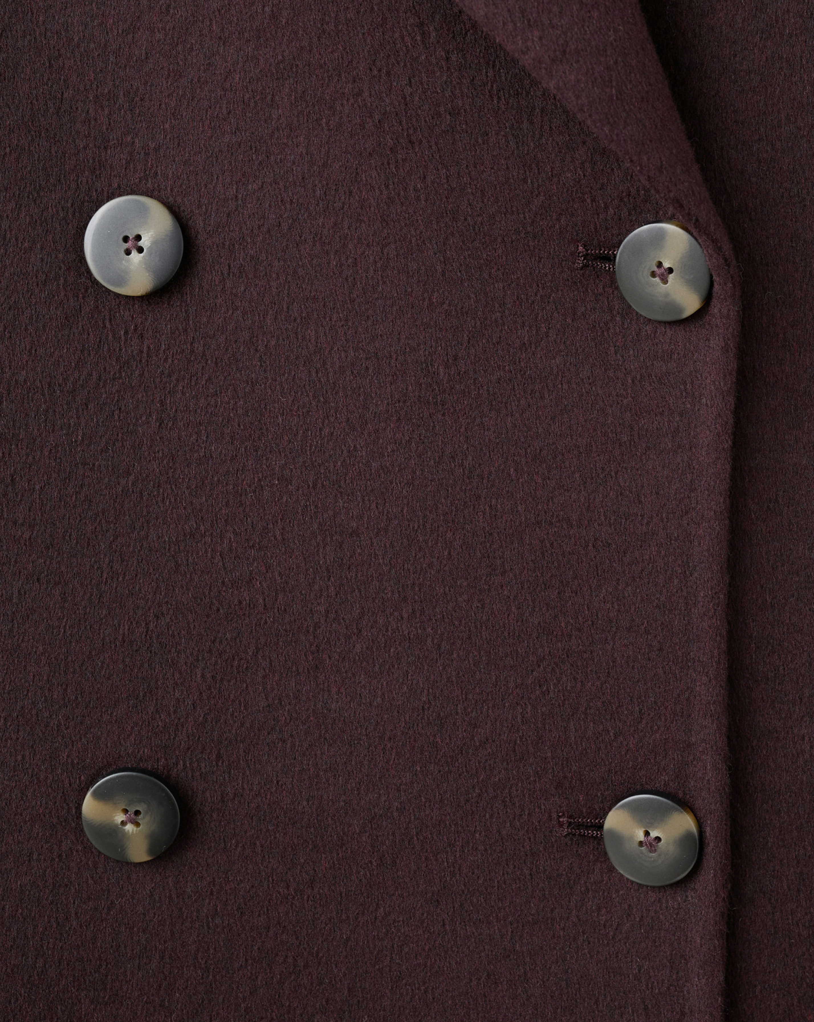Mango Wool Mix Double Breasted Coat