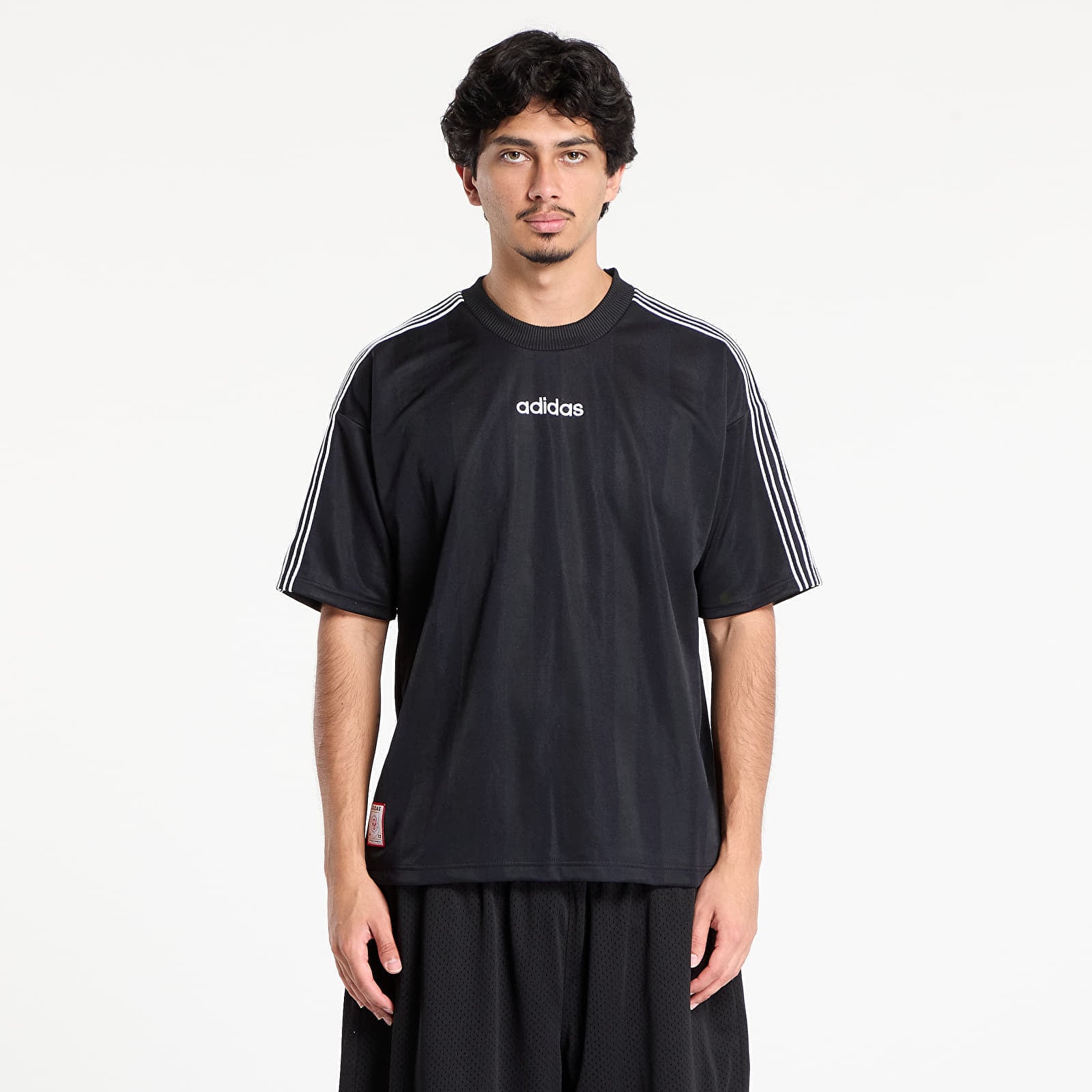 T-shirt adidas 90s Stripe Jersey Black