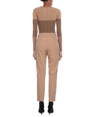 Woman Pants Camel Size 4 Polyester, Elastane