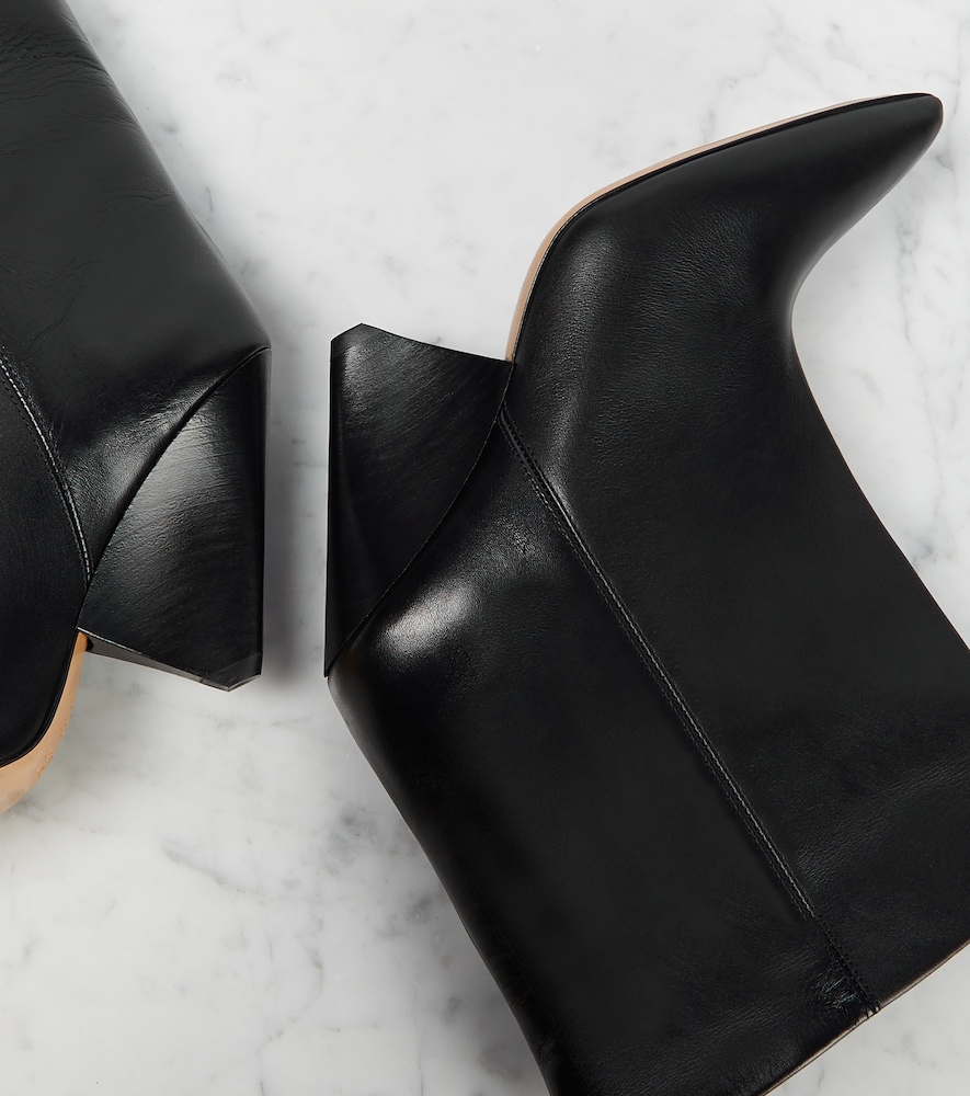 Miyako leather ankle boots