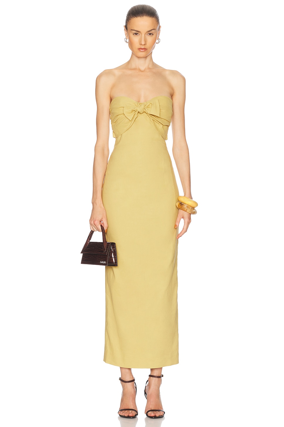 TOVE Rahel Dress in Light Sand - Beige.  42 also in