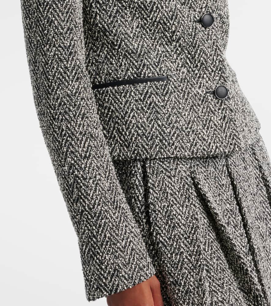 Donald cotton and wool-blend jacket