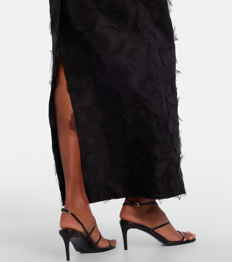 Adepto silk maxi skirt