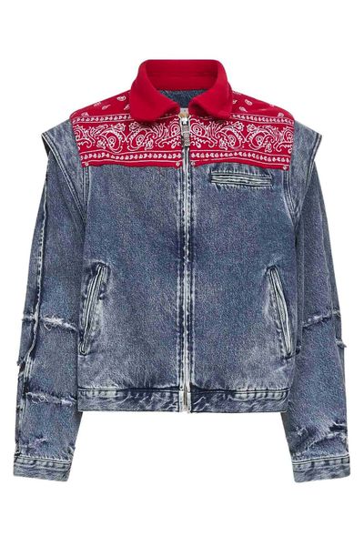 PDF Bandana Denim Jacket