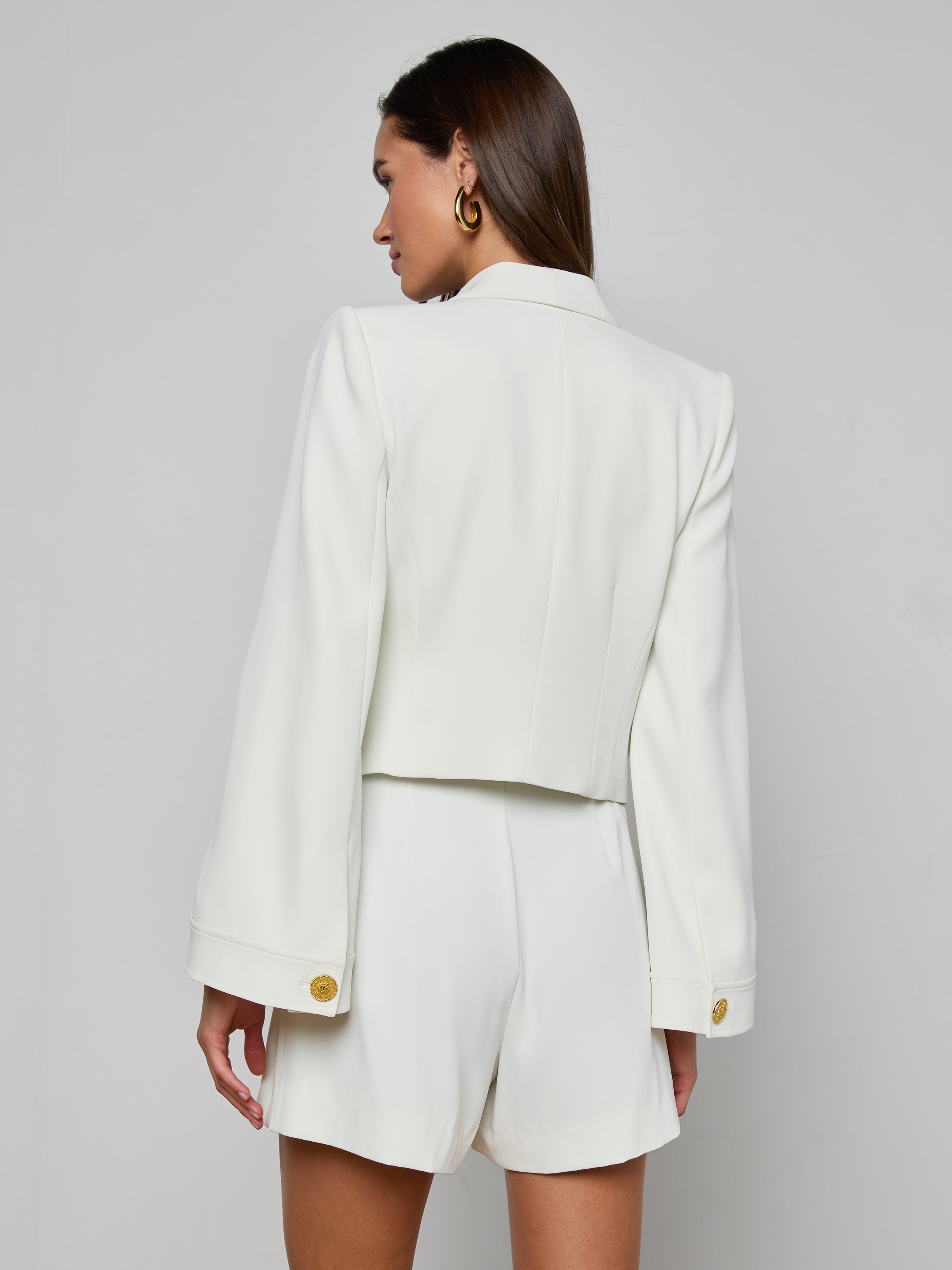 Nixie Cardigan Jacket In Ivory
