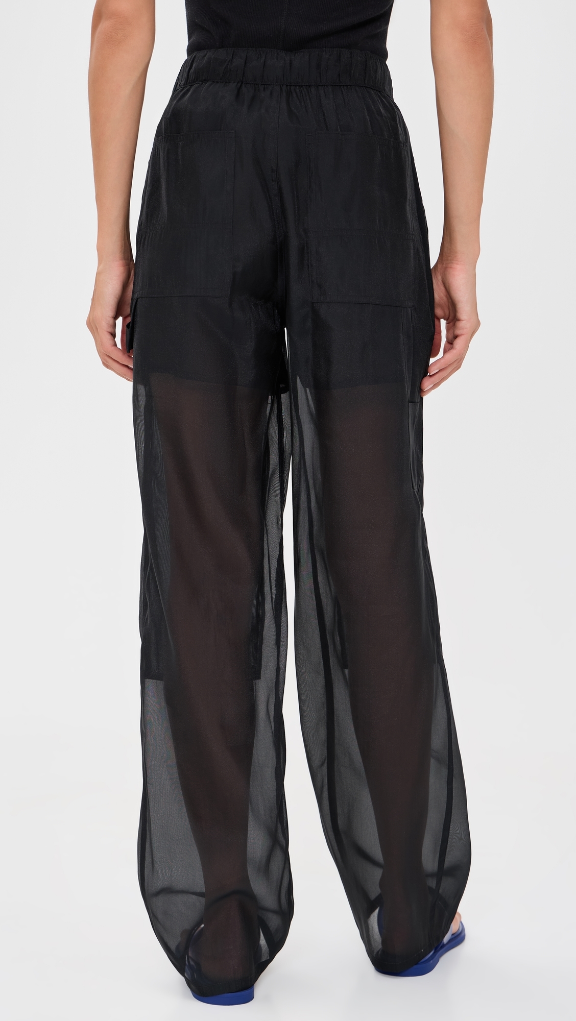 Atlas Organza Pants Black