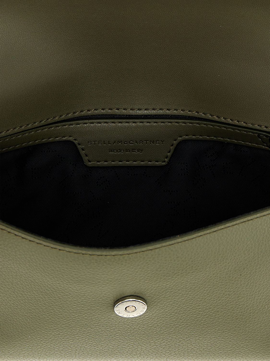 Falabella logo-charm MIRUM shoulder bag - Black