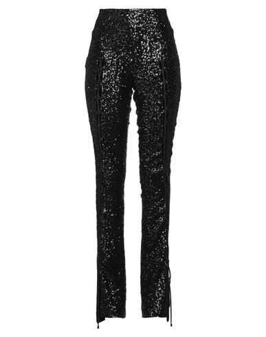 Woman Pants Black Size 8 Polyamide, Elastane, Viscose