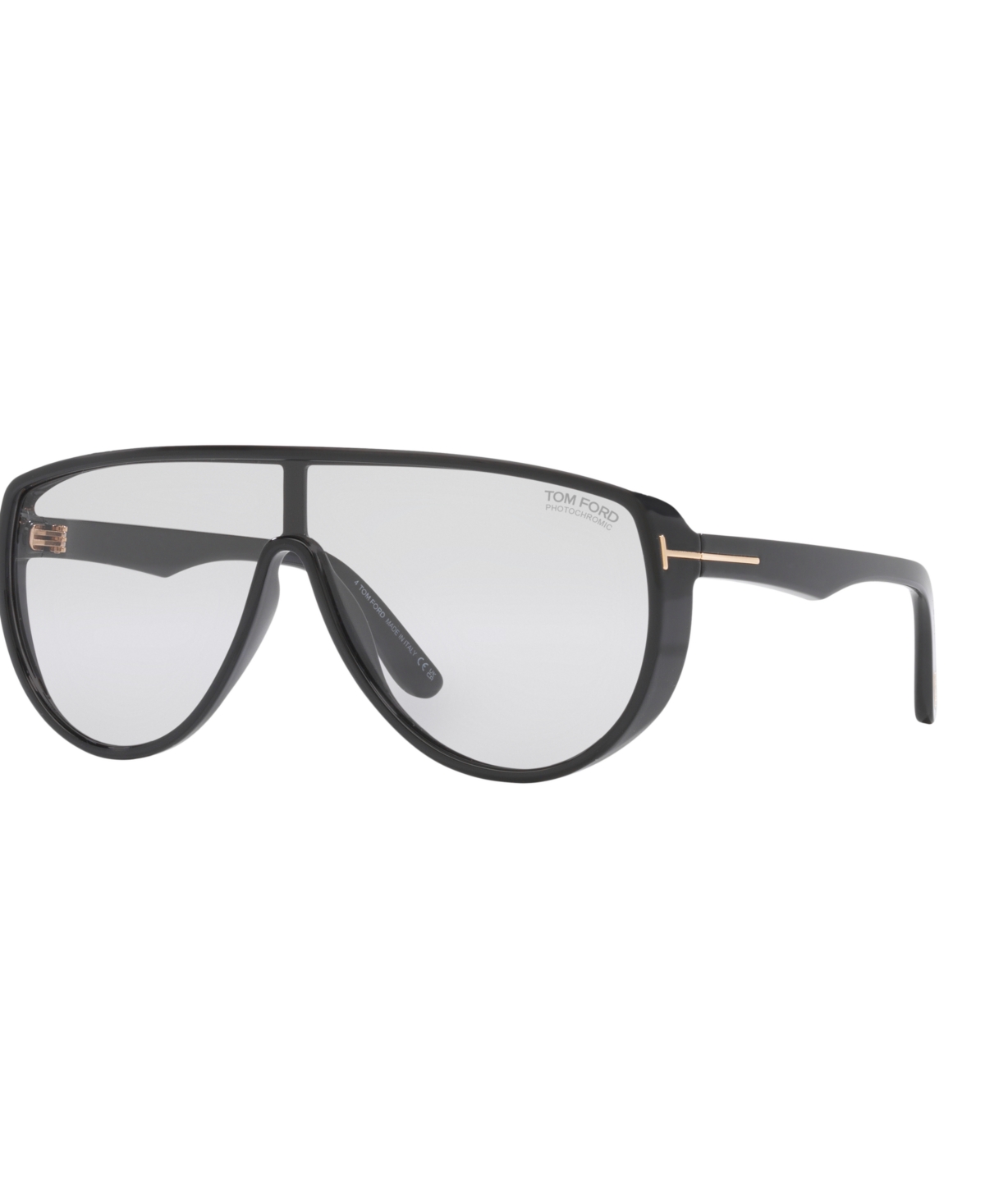 Men's Achilles Photochromic Sunglasses, TR001929 - Black Shiny