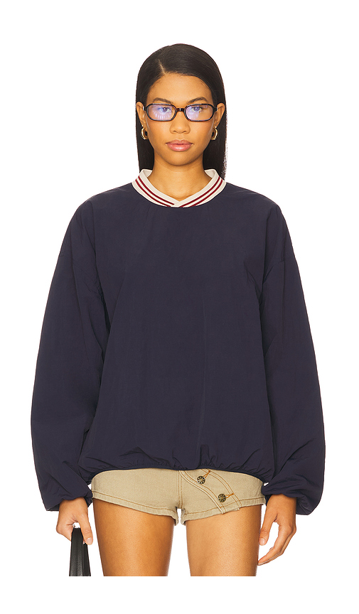 LIONESS Sweetness Jersey Top in Navy. XS. Also in M