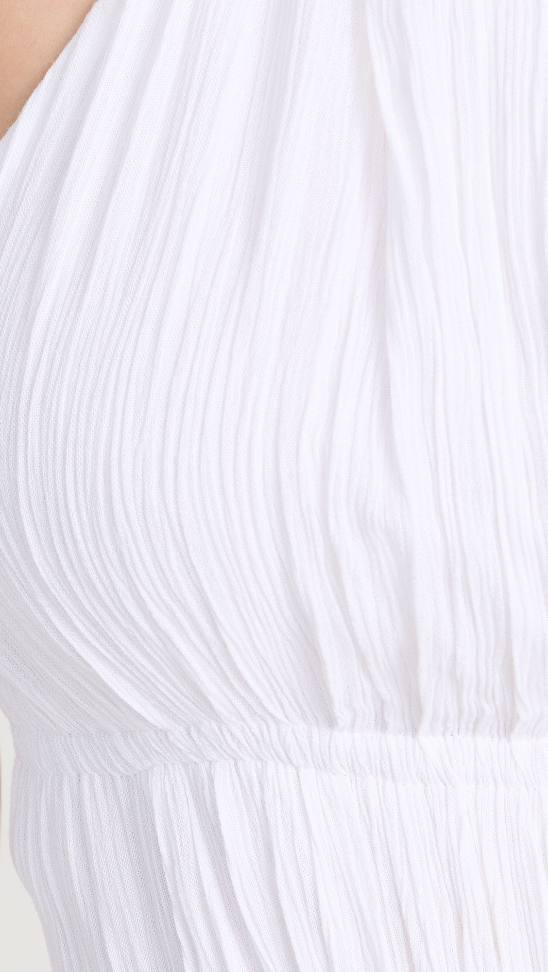 Halter Mini Dress White