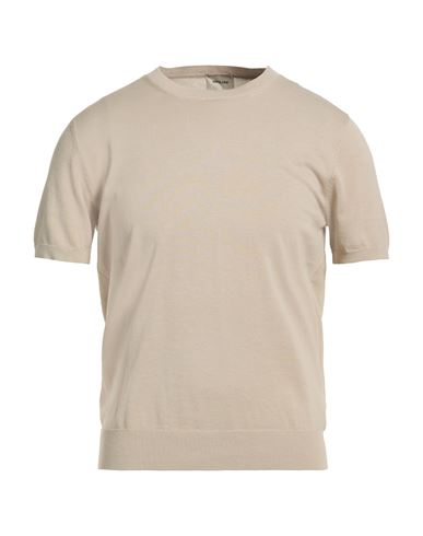 Man Sweater Light grey Size S Cotton