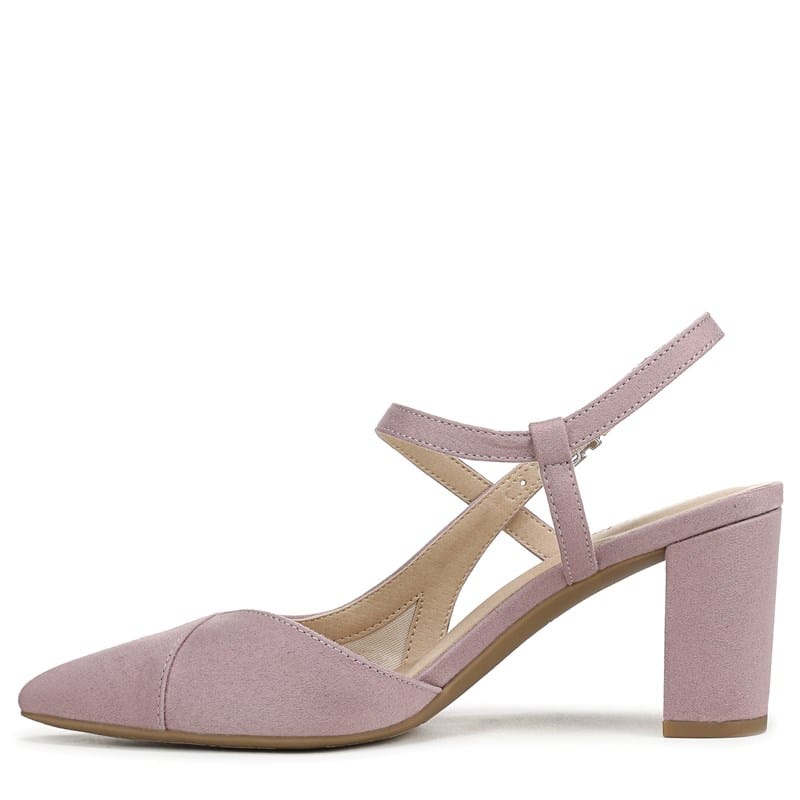 Women's Raelynn Strappy Pump Shoes (Amethyst Microsuede)