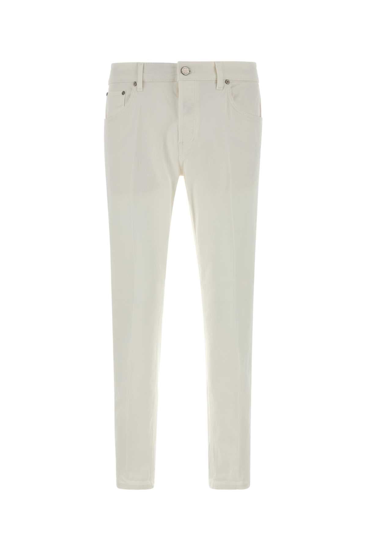 Cinque Tasche Jeans — White