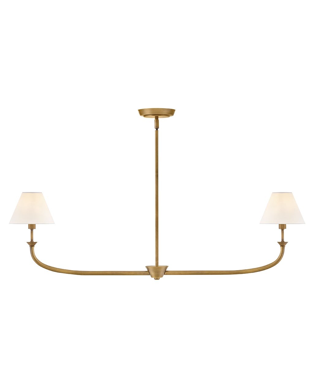 Heritage Brass LED Linear from the Greta Collection