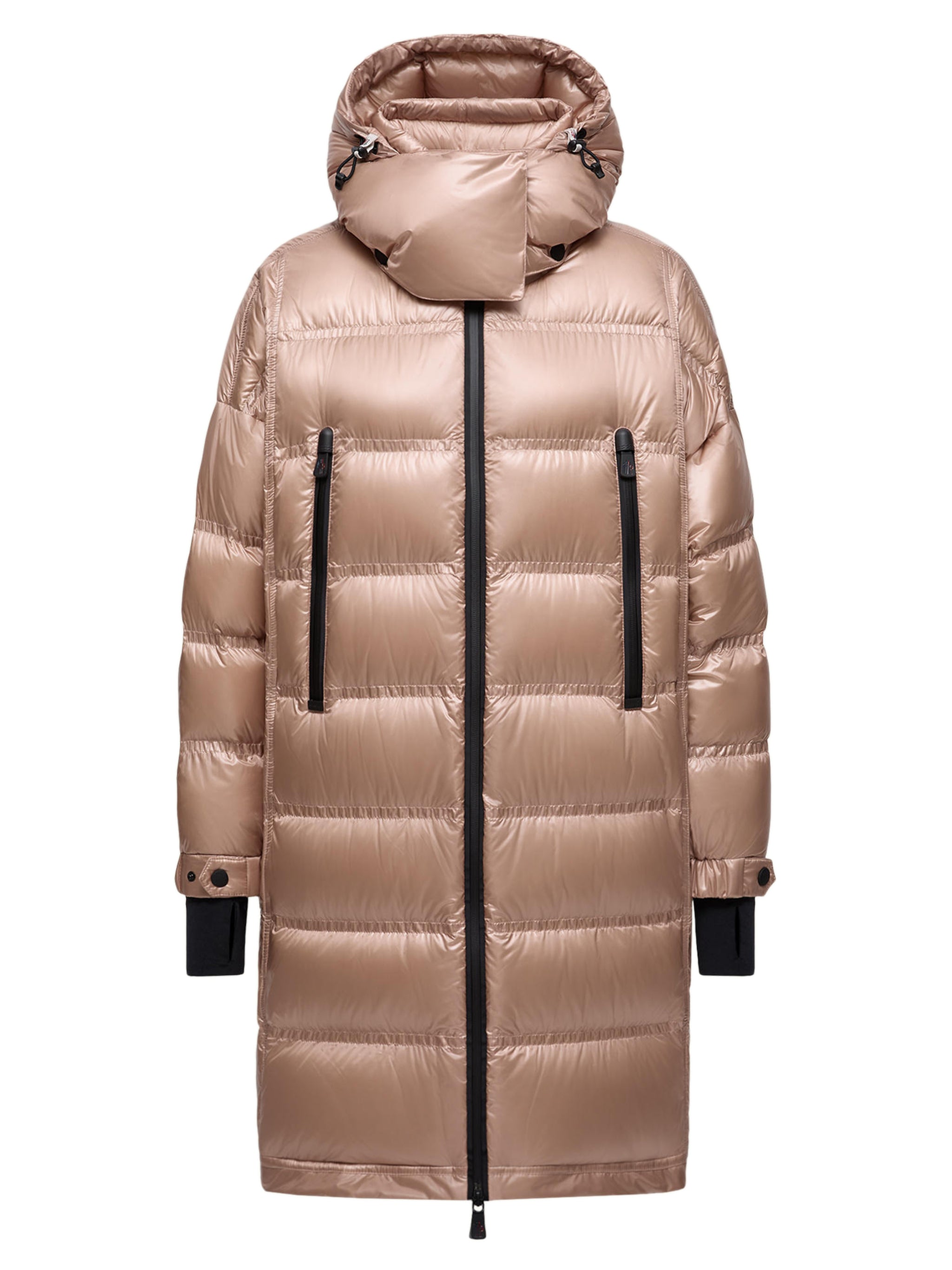 Detachable and Adjustable Hood Water-Resistant Coat in Size 1