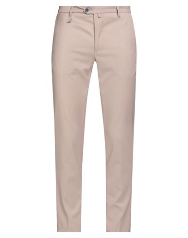 Man Pants Taupe Size 34 Polyester, Viscose, Elastane