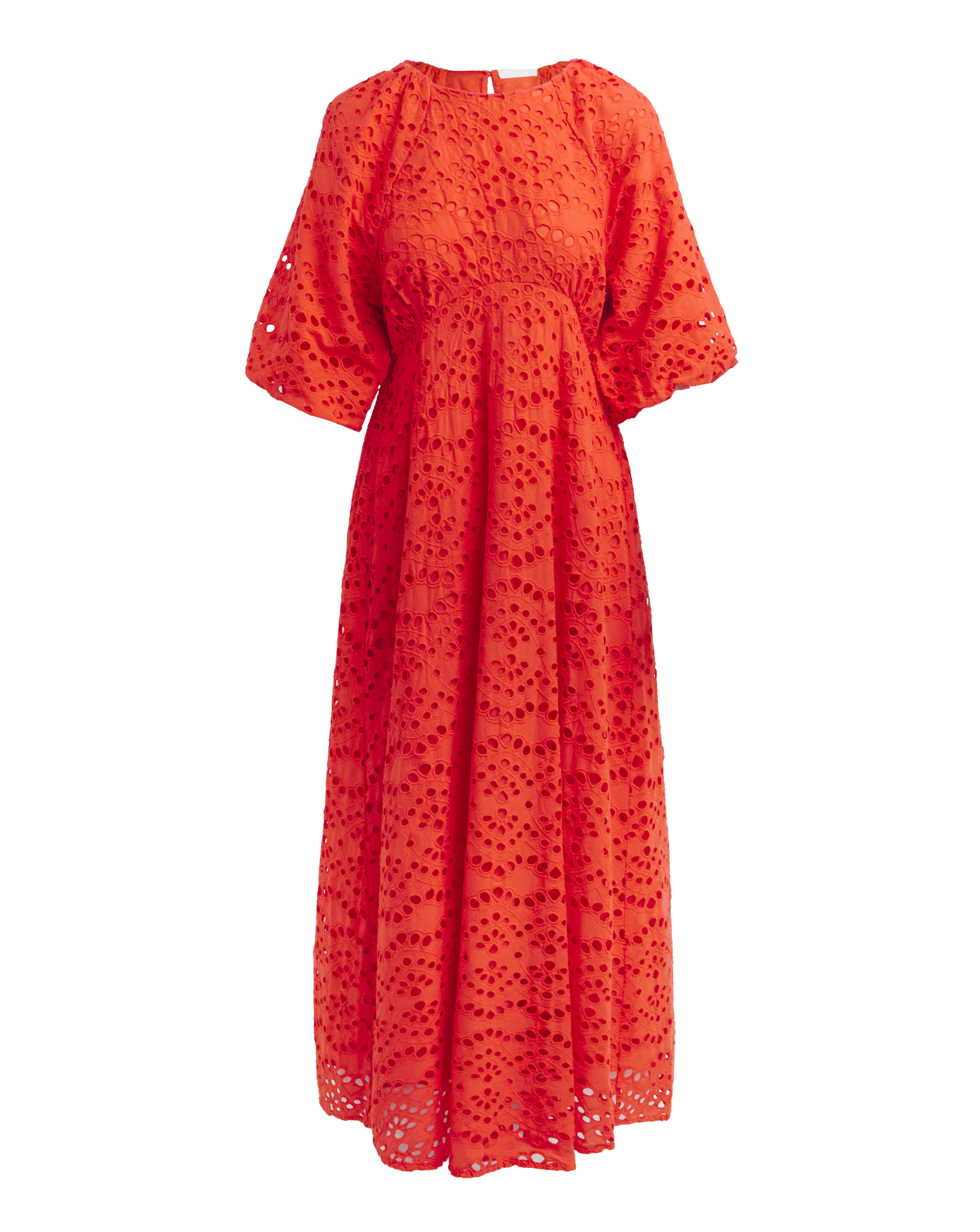 Joanna Hope Puff Sleeve Broderie Dre