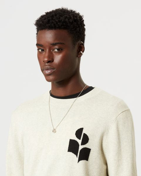 Evans Sweater - Men - Light Gray - Size L - Isabel Marant