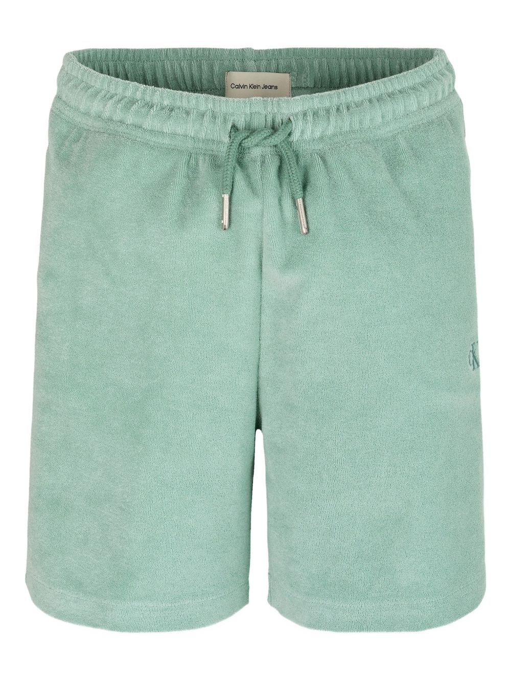 Calvin Klein Kids jersey track shorts - Green