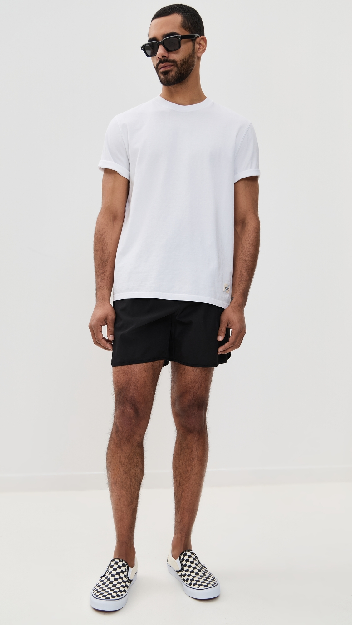 Fair Harbor The Anchor 6 Swim Trunks Black