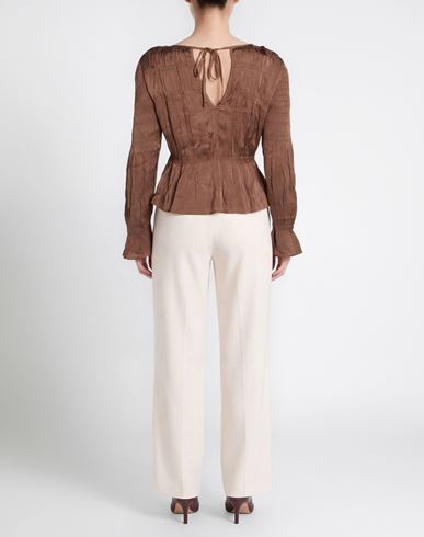 Woman Top Taupe Size 8 Viscose