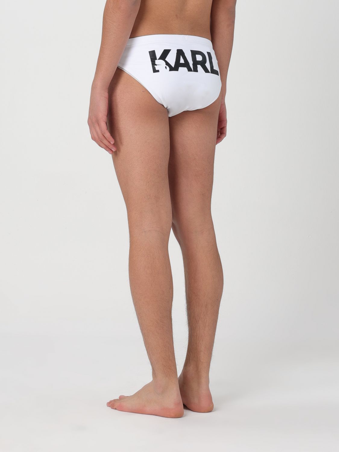 Swimsuit Men color White