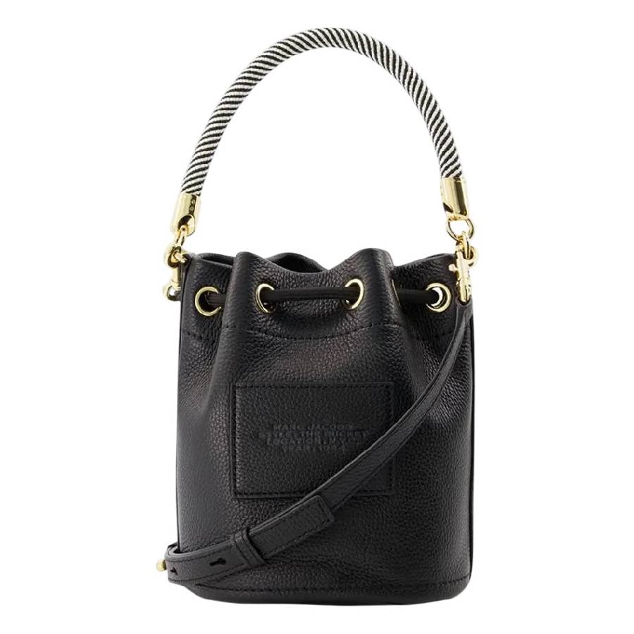 Drawstring Pull Closure Bucket Bag