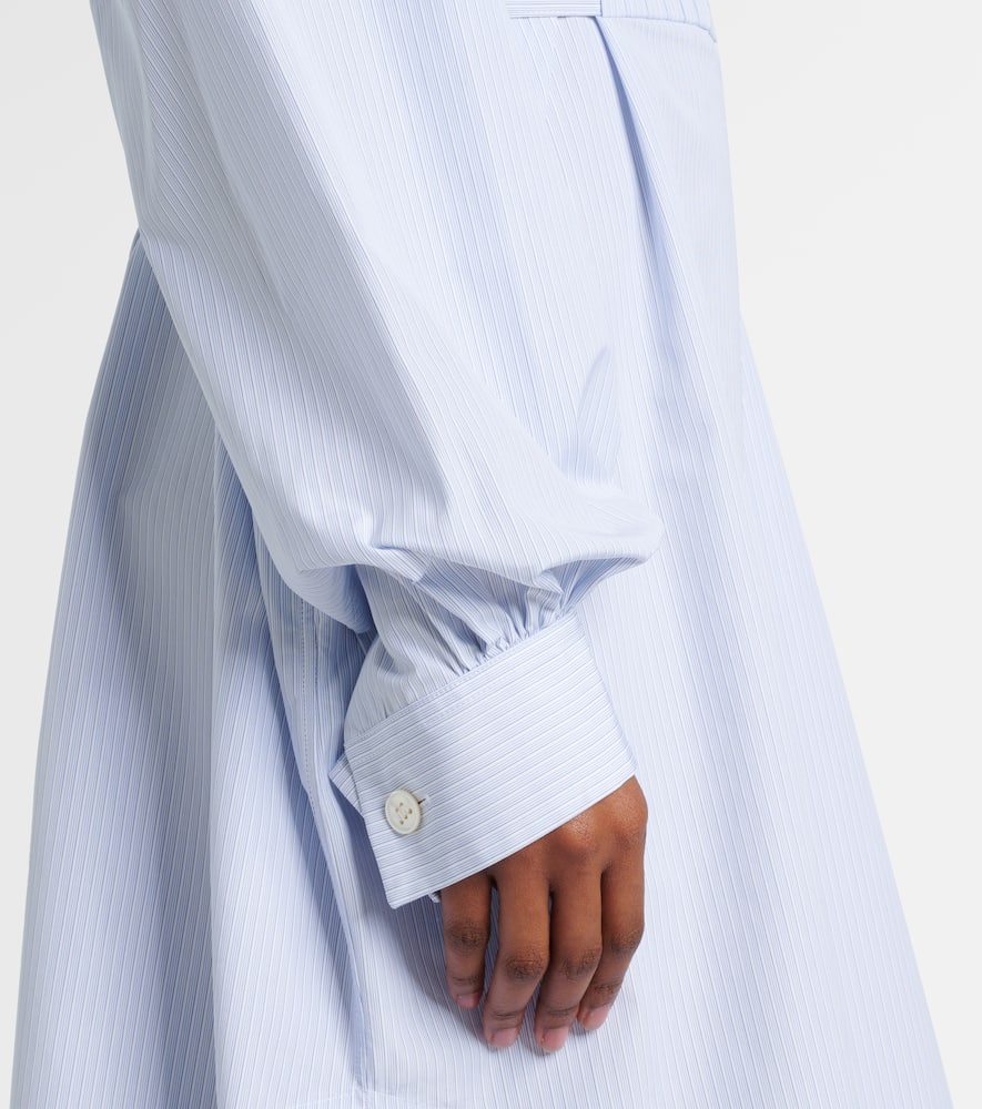 Cotton shirt dress