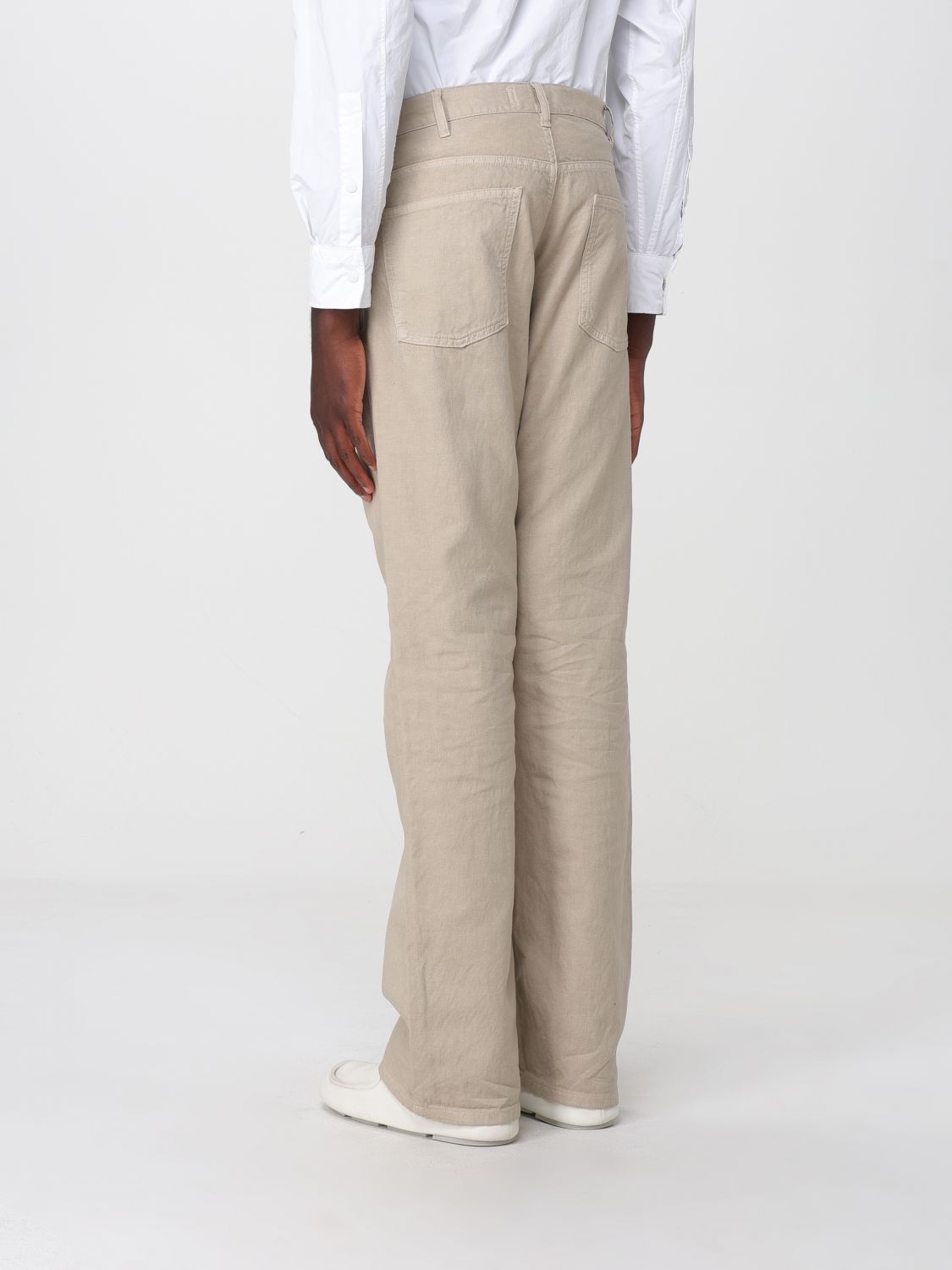 Jeans Men color Beige