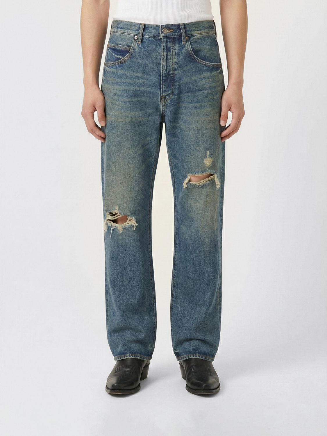 Jeans Men color Blue
