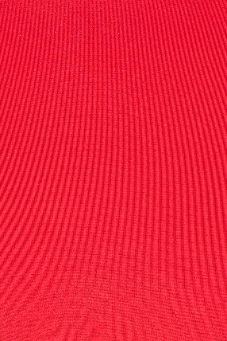 Slider Triangle Bikini Top - Red - Women Clothing